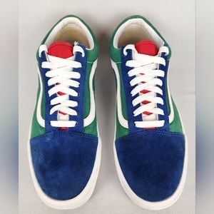 Vans Old Skool Yacht Club Sneakers Multicolor Shoes Men’s Size 10.5 READ